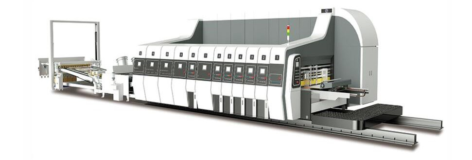 Flexo printing slotting die cutting machine1