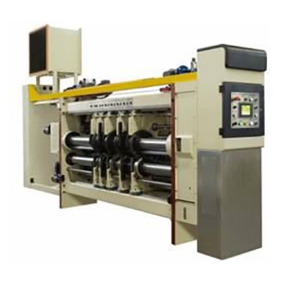 High speed flexo printing slotter die cutter machine4