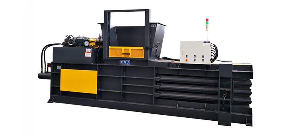 Semi automatic large size horizontal baler4