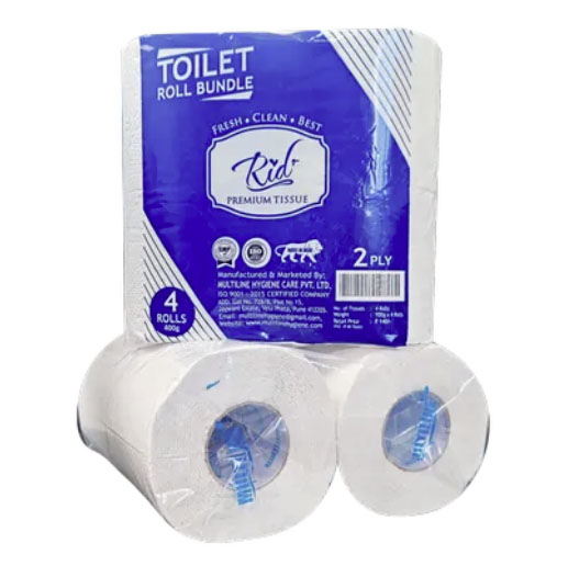 Toilet paper 4 rolls pack4